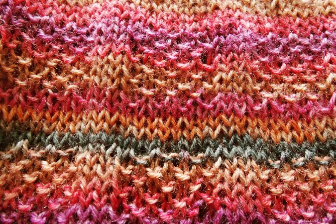 Scarf knitting pattern "Plaid"