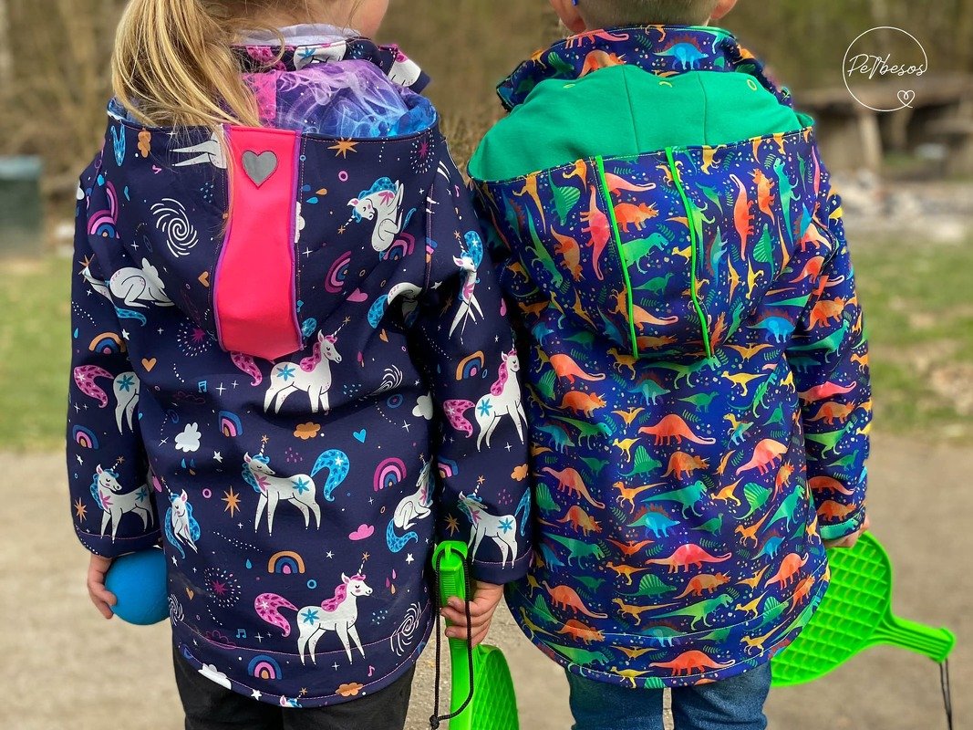 Softshelljacke FRÜHLINGSFIEBER Gr. 86-164 PDF Schnittmuster - Bild 8