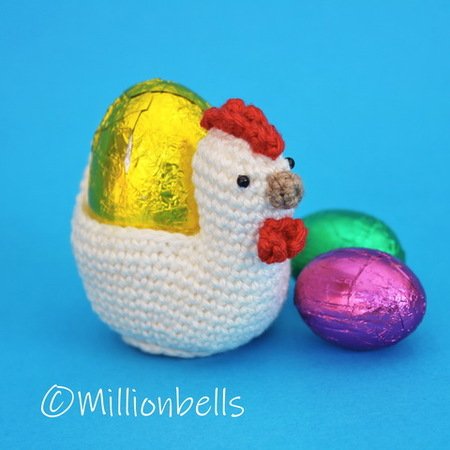 Chicken Egg Cosy Holder Easter Spring