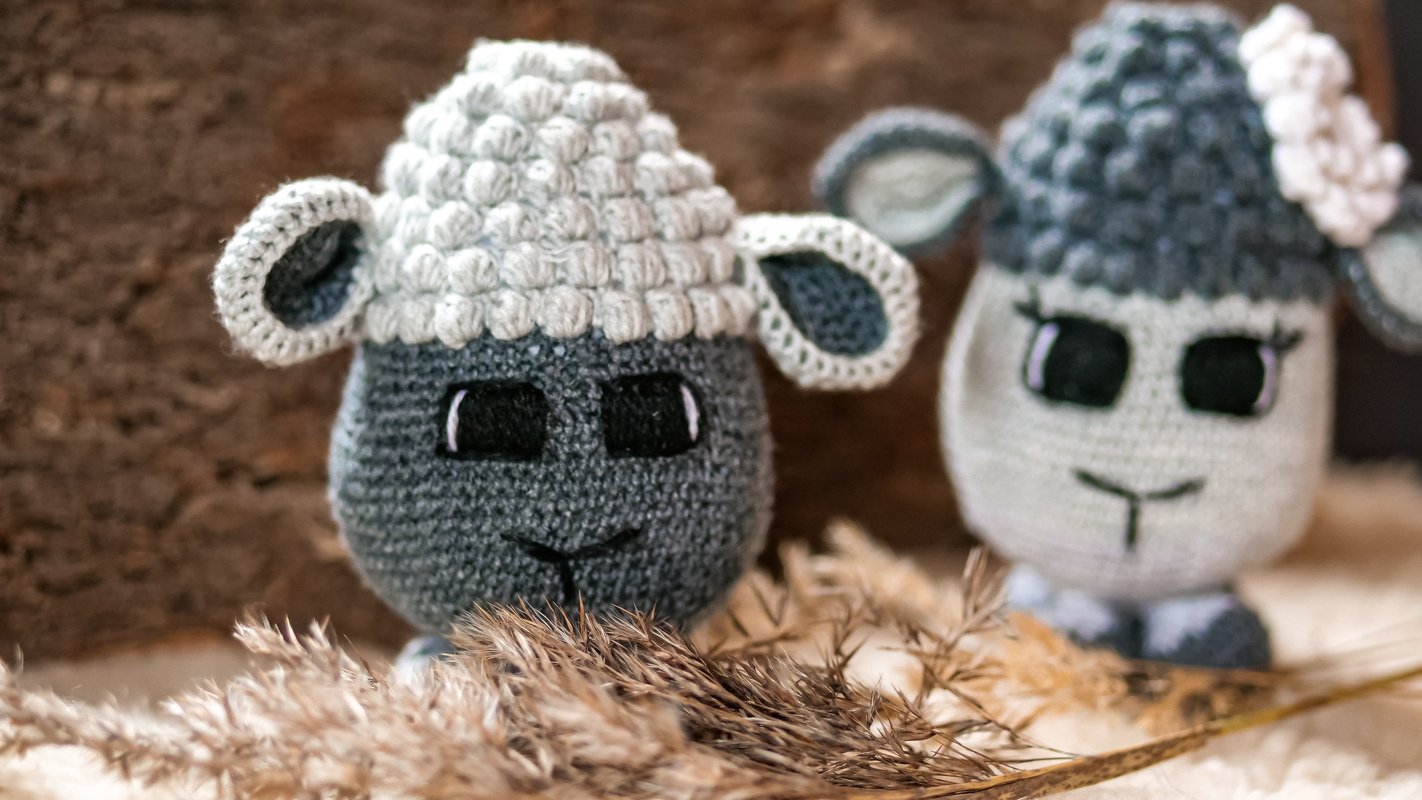 Häkelanleitung Schäfchen Henri &amp; Henriette