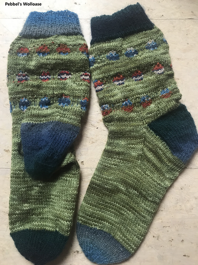 Anleitung Ostersocken