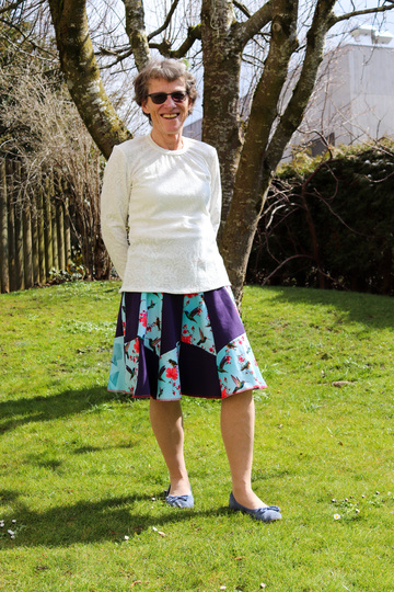 Anleitung Schwingender Bahnenrock Salix von 32 - 54