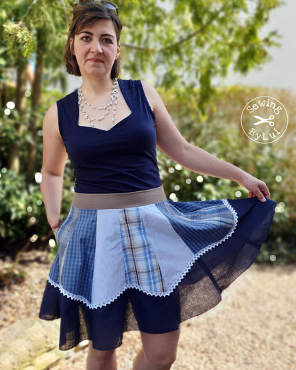 Anleitung Schwingender Bahnenrock Salix von 32 - 54