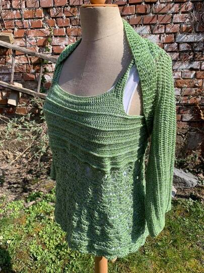 Cleopatra Set - Top und Bolero