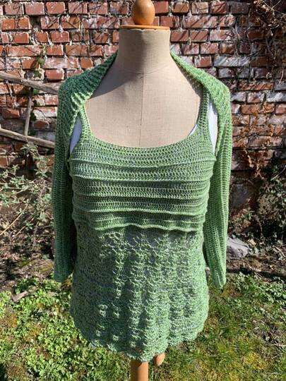 Cleopatra Set - Top und Bolero