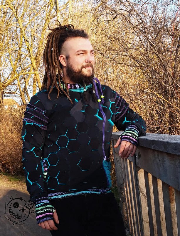 Jaxon Herren Sweatjacke Schnittmuster – PDF-Größen S-3XL | - Bild 15