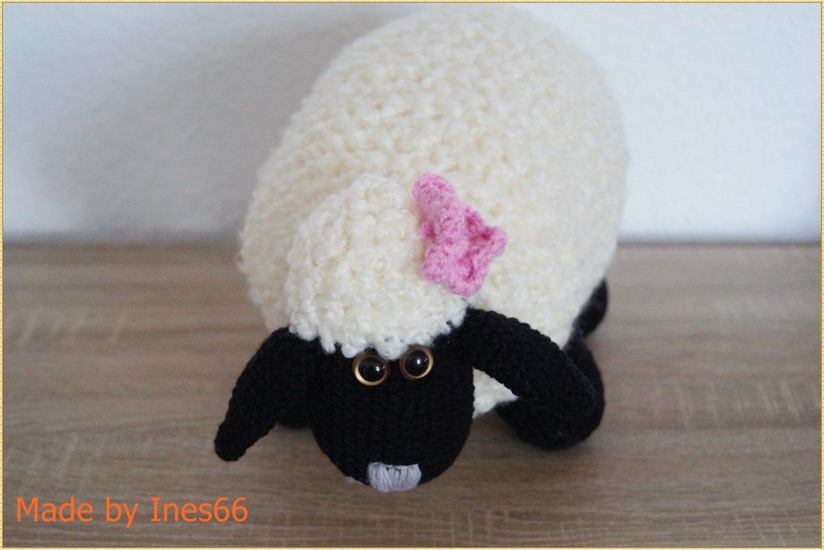 Wollschaf Henriette Häkelanleitung