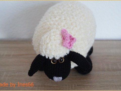 Wollschaf Henriette Häkelanleitung