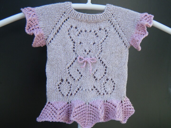 Strickanleitung Kleid "Teddy" RVO