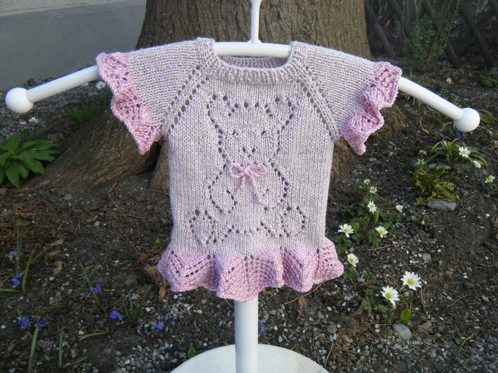 Strickanleitung Kleid "Teddy" RVO