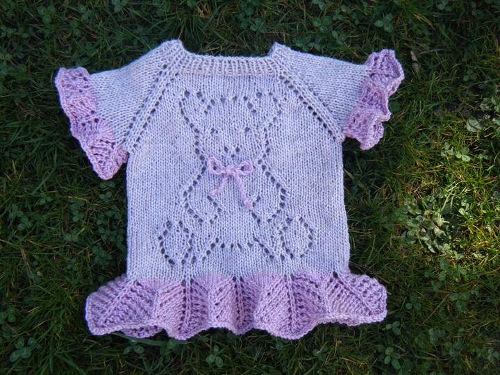 Strickanleitung Kleid "Teddy" RVO