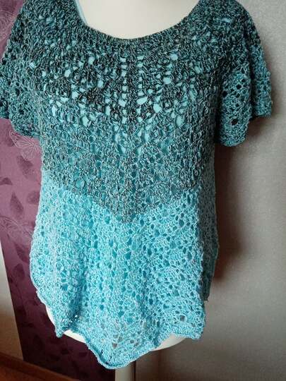 Häkelanleitung Shirt, Tunika, Kleid Summer Feeling