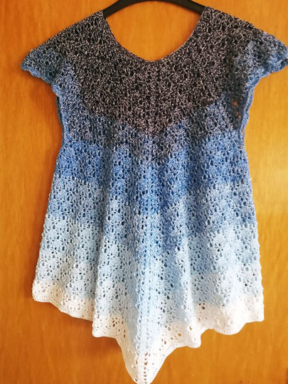 Häkelanleitung Shirt, Tunika, Kleid Summer Feeling