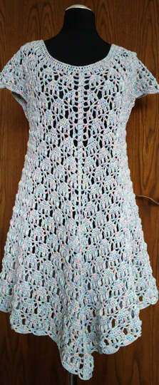 Häkelanleitung Shirt, Tunika, Kleid Summer Feeling