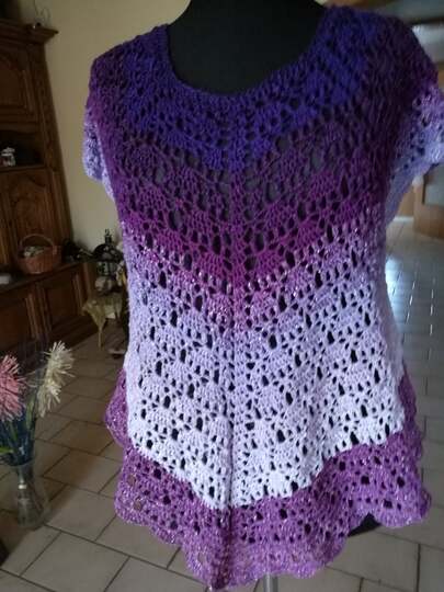 Häkelanleitung Shirt, Tunika, Kleid Summer Feeling