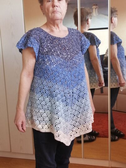 Häkelanleitung Shirt, Tunika, Kleid Summer Feeling