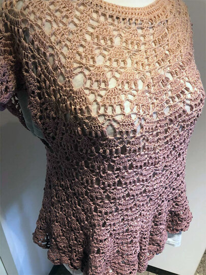 Häkelanleitung Shirt, Tunika, Kleid Summer Feeling