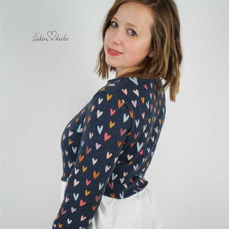 Pullover Frauke gr. 34-46 Schnittmuster - Bild 8