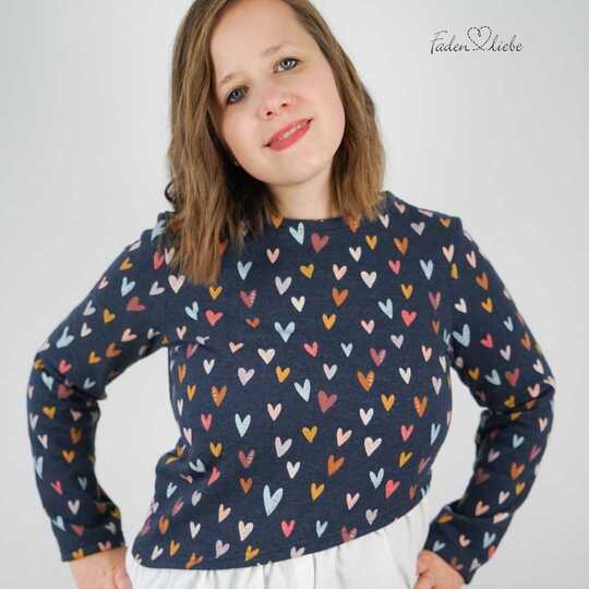 Pullover Frauke gr. 34-46 Schnittmuster