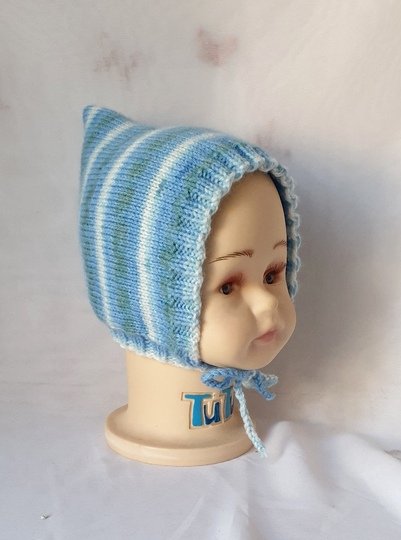 Strickanleitung Babymütze, Zwergenmütze, ca. 3 - 8 Monate  #287