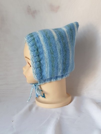 Strickanleitung Babymütze, Zwergenmütze, ca. 3 - 8 Monate  #287