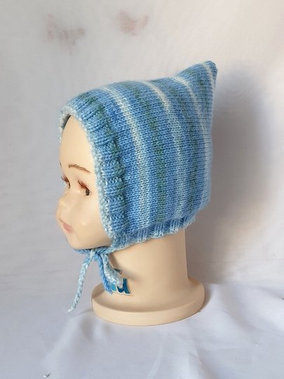 Strickanleitung Babymütze, Zwergenmütze, ca. 3 - 8 Monate  #287