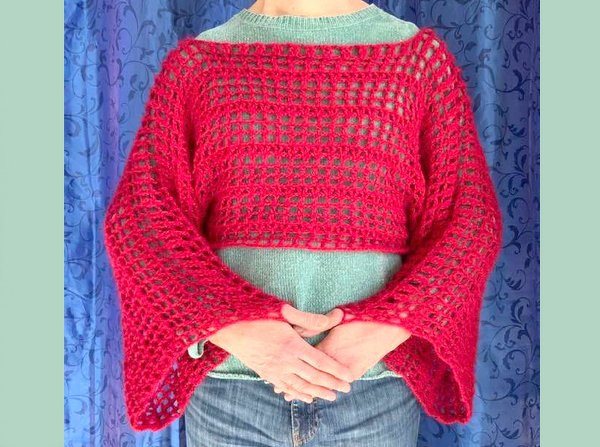 Halber Pulli & Schal MARLIES