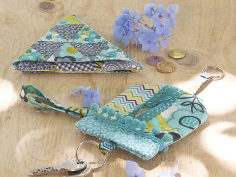 Nähanleitung: GELDBÖRSE UND SCHLÜSSELETUI