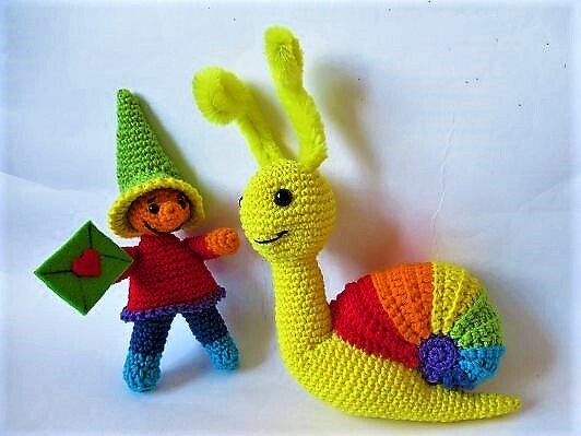 Häkelanleitung Schneckenpost - Bild 2