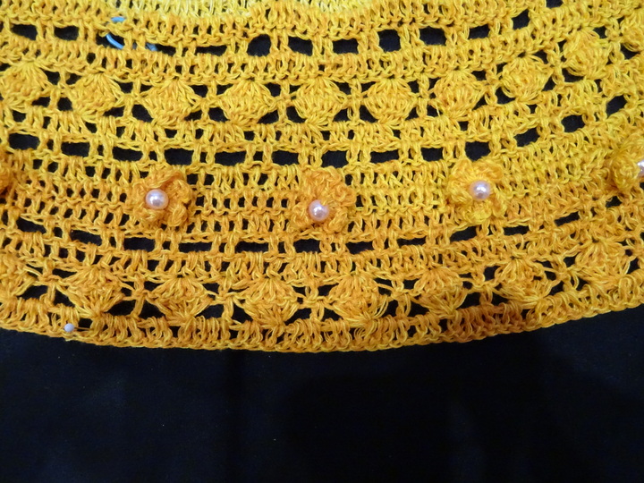 Anleitung Halbrundes Tuch "Afrika de Sol"