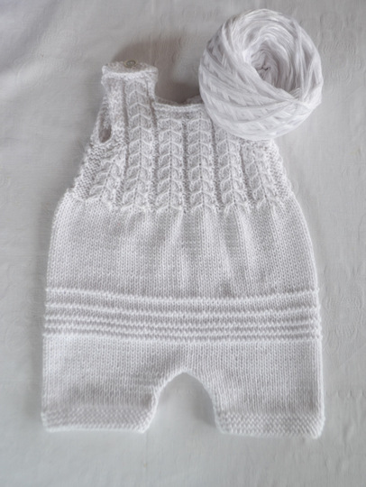 STRICKANLEITUNG 4 * Baby Strampler, Body, Sommerhose in 3 Größen