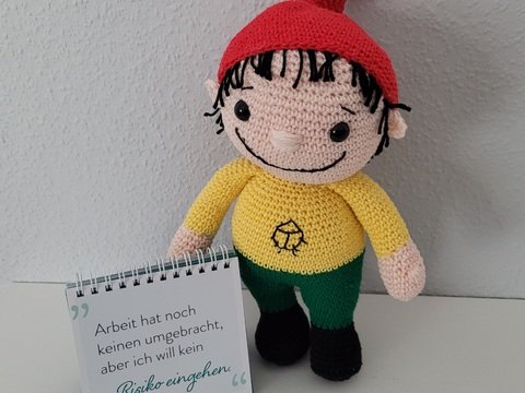 Häkelanleitung Zwerg Fritzchen