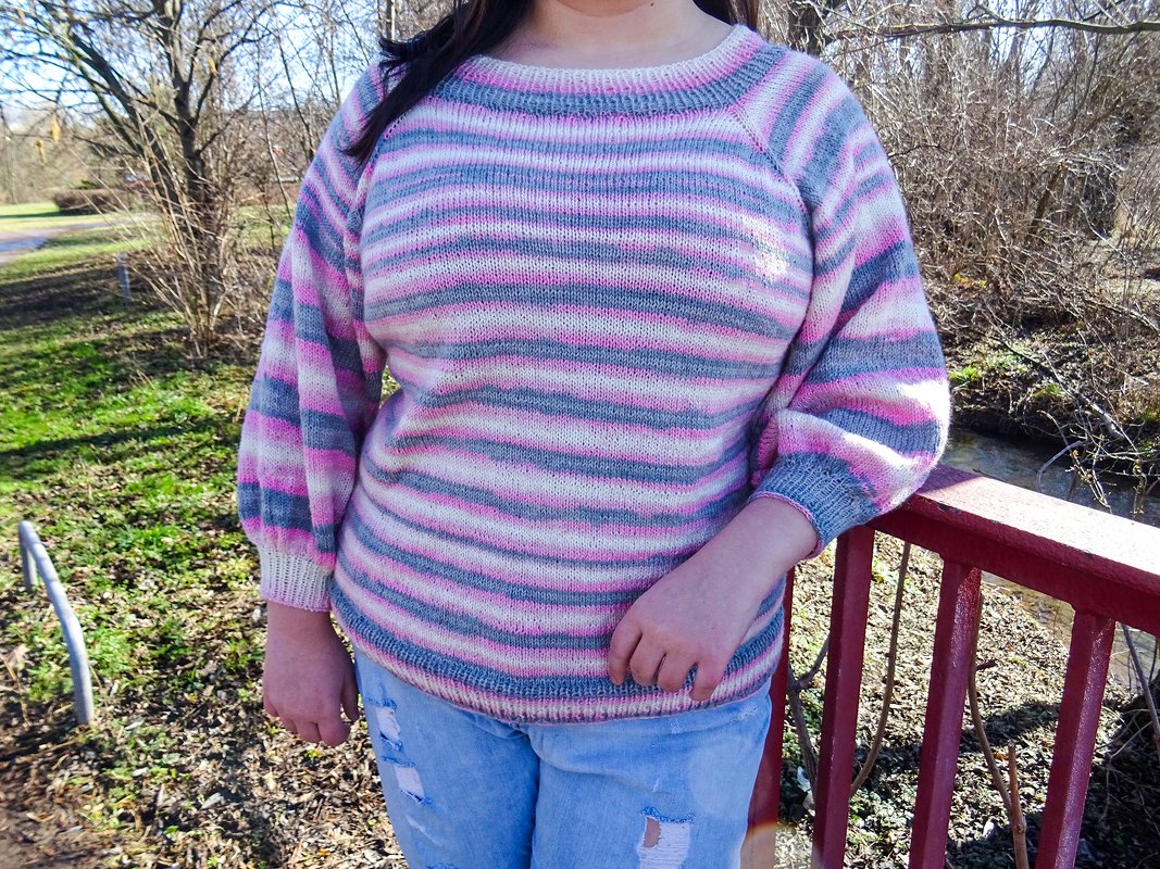 Pullover stricken "Carmen" Anleitung + Schritt für Schritt Video