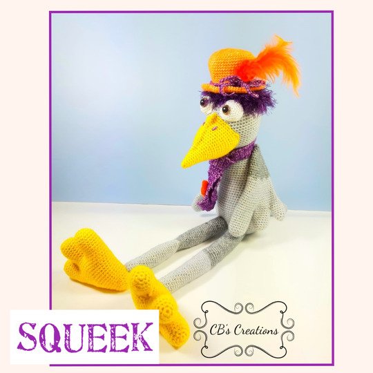 Squeek, Amigurumi Häkelanleitung