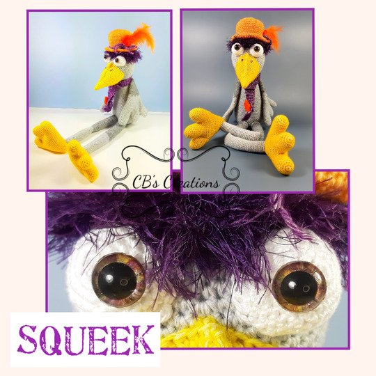 Squeek, Amigurumi Häkelanleitung