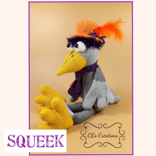 Squeek, Amigurumi Häkelanleitung