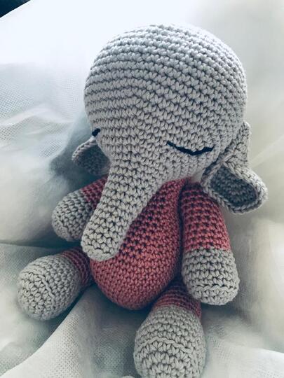 Elefant Gigi Häkelanleitung