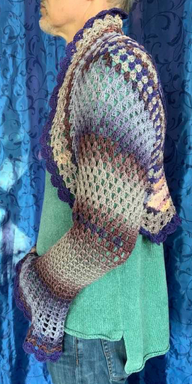 Toller Bolereo "Bedall" mit Trompetenärmel