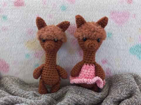 Häkelanleitung Alpaka