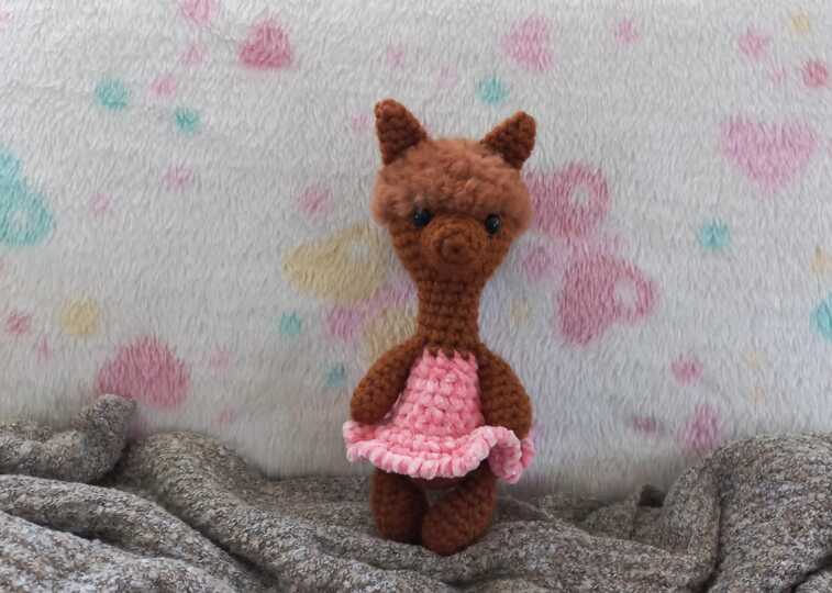 Häkelanleitung Alpaka