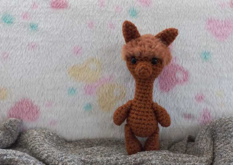 Häkelanleitung Alpaka