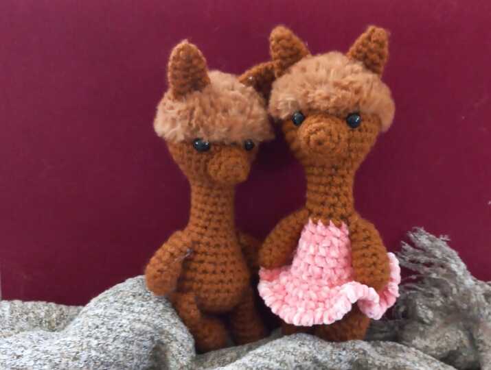 Häkelanleitung Alpaka