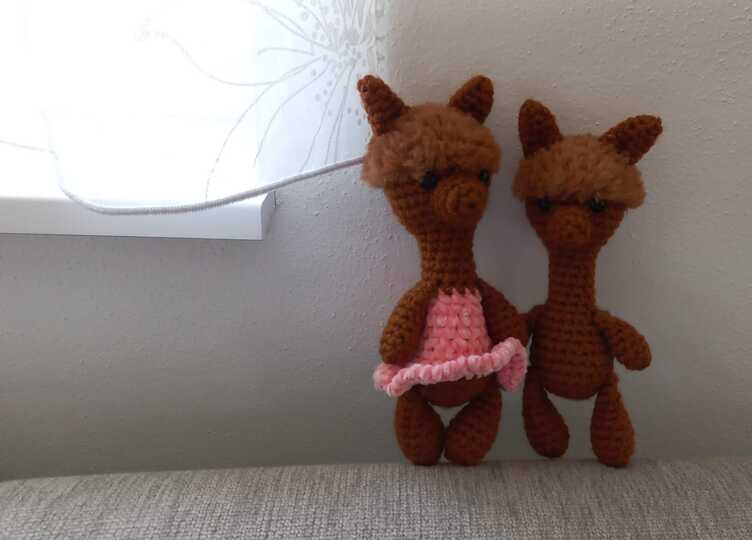 Häkelanleitung Alpaka