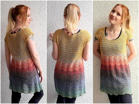 Tunika, Shirt "Sonnenschein", alle Größen, RVO