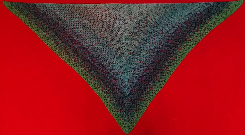 Tuch Amira häkeln Häkeltuch Dreieckstuch