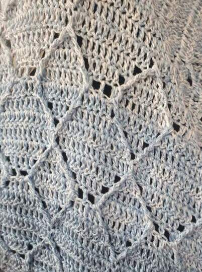 Tuch Amira häkeln Häkeltuch Dreieckstuch