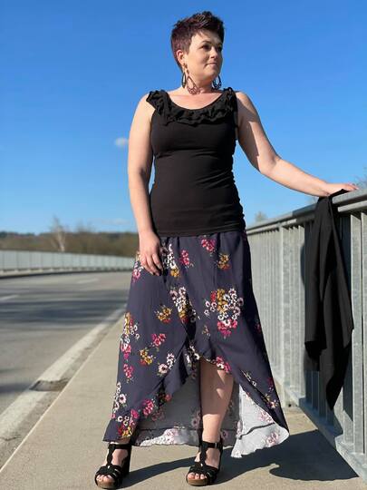 Ebook Volant-Rock DORADA Gr. XS-XXL