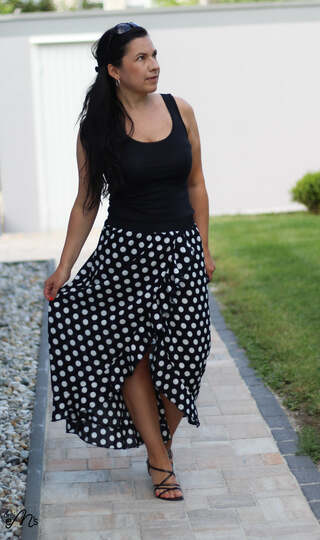 Ebook Volant-Rock DORADA Gr. XS-XXL