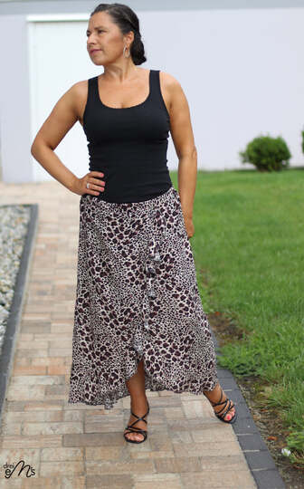 Ebook Volant-Rock DORADA Gr. XS-XXL