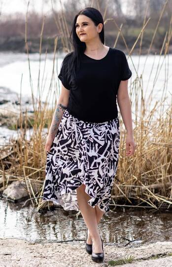 Ebook Volant-Rock DORADA Gr. XS-XXL